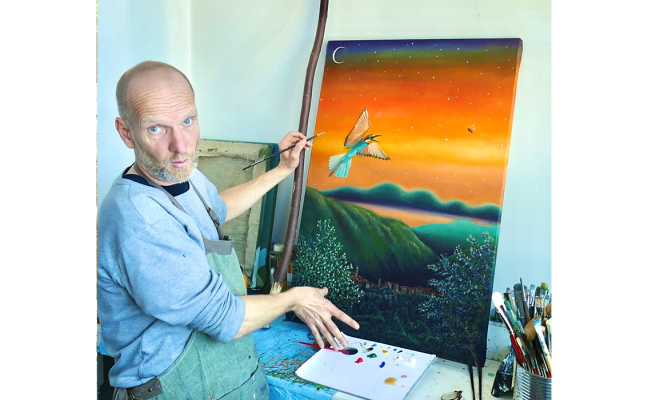 14 t/m 26 febr – Verwondering,schilderijen van Anne-Tjerk Mante